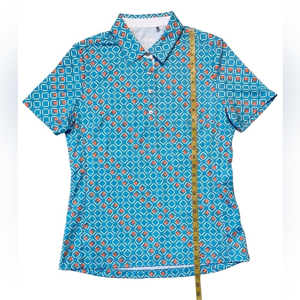 Nivo Short Sleeve Graphic Golf Polo‎ Sz M